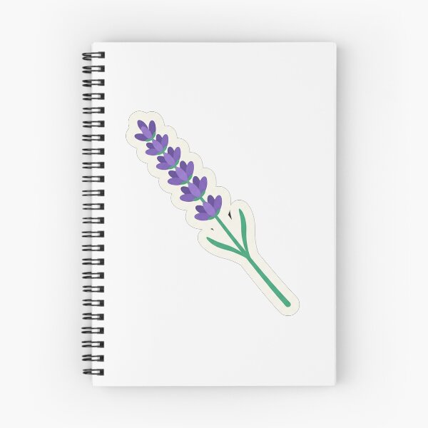 Item preview, Charming Purple Lavender Flower Botanical Illustration designed and sold by Owcomm.