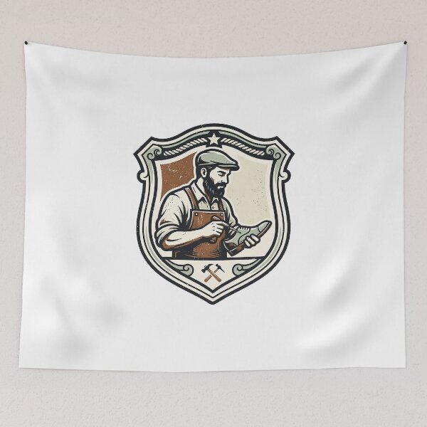 Item preview, Shoemaker Crest With Bust designed and sold by eduardoroa22.