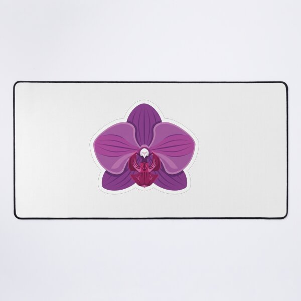 Item preview, Vibrant Purple Orchid Flower Vector Illustration designed and sold by Owcomm.