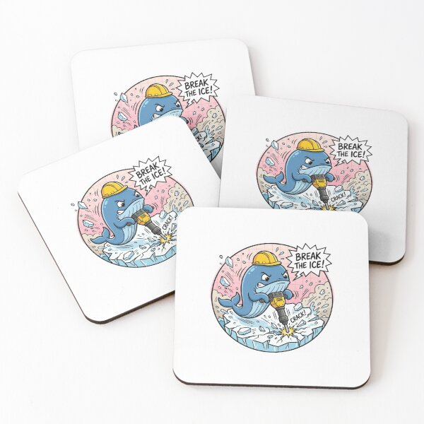 Item preview, Funny Whale Jackhammer Break The Ice Meme designed and sold by jeshands.