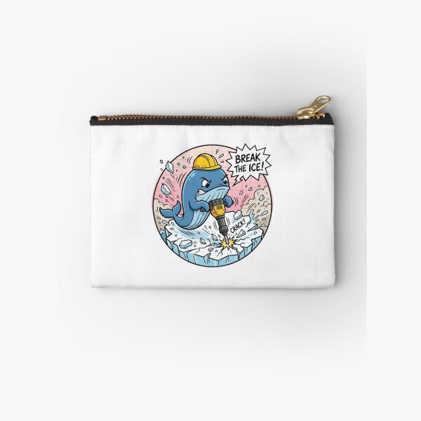 Item preview, Funny Whale Jackhammer Break The Ice Meme designed and sold by jeshands.