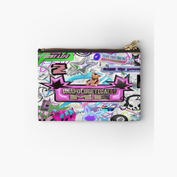 Item preview, Unapologetically Me Y2K Scenecore Stickerbomb Collage designed and sold by Side By Side Studio.