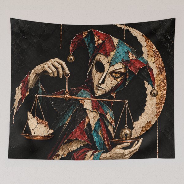 Item preview, Harlequin Weighing Dreams and Consequences designed and sold by Qenlo.