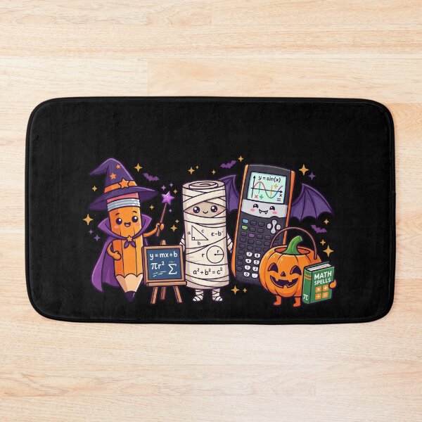 Item preview, Spooky School Supplies Math designed and sold by TeeARTHY.