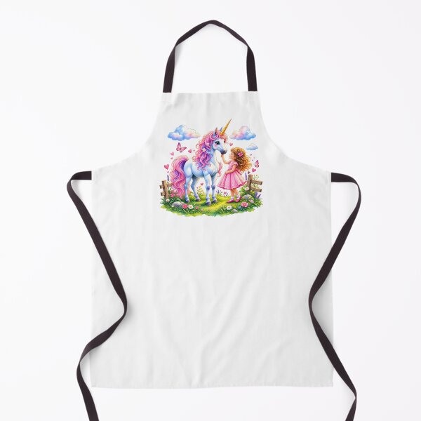 Item preview, Enchanting unicorn with a girl designed and sold by bambinella.de.