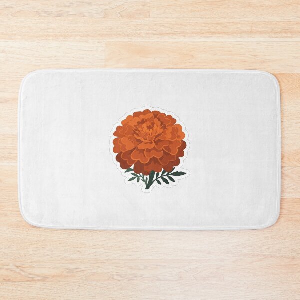 Item preview, Vibrant Orange Marigold Flower Illustration designed and sold by Owcomm.