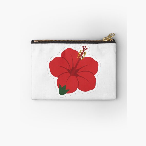 Item preview, Vibrant Red Tropical Hibiscus Flower Illustration designed and sold by Owcomm.