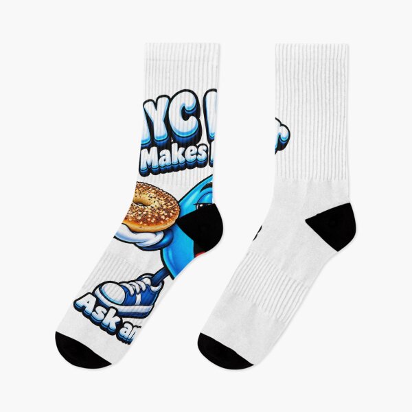 Item preview, NYC Water Makes Better Bagels Mascot designed and sold by Dresut.