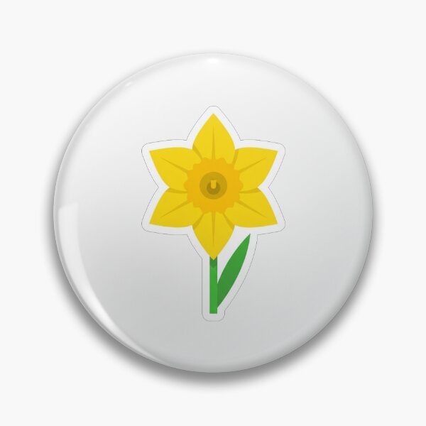 Item preview, Bright Yellow Daffodil Flower Botanical Illustration designed and sold by Owcomm.