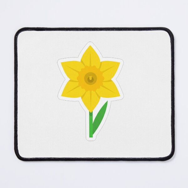 Item preview, Bright Yellow Daffodil Flower Botanical Illustration designed and sold by Owcomm.