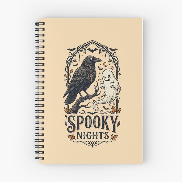 Item preview, Spooky nights - Rook and ghost designed and sold by ParadoxParadox.