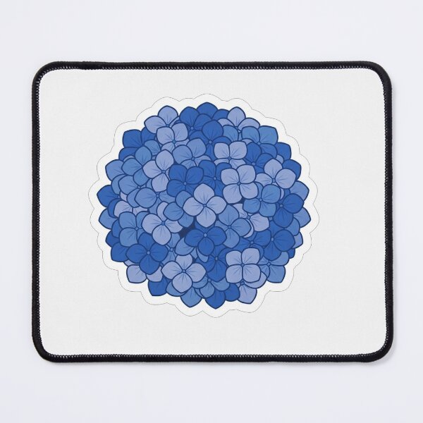 Item preview, Beautiful Blue Hydrangea Flower Blossom Illustration designed and sold by Owcomm.