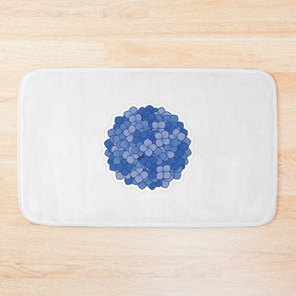 Item preview, Beautiful Blue Hydrangea Flower Blossom Illustration designed and sold by Owcomm.