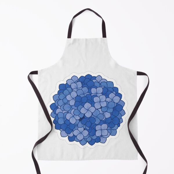 Item preview, Beautiful Blue Hydrangea Flower Blossom Illustration designed and sold by Owcomm.