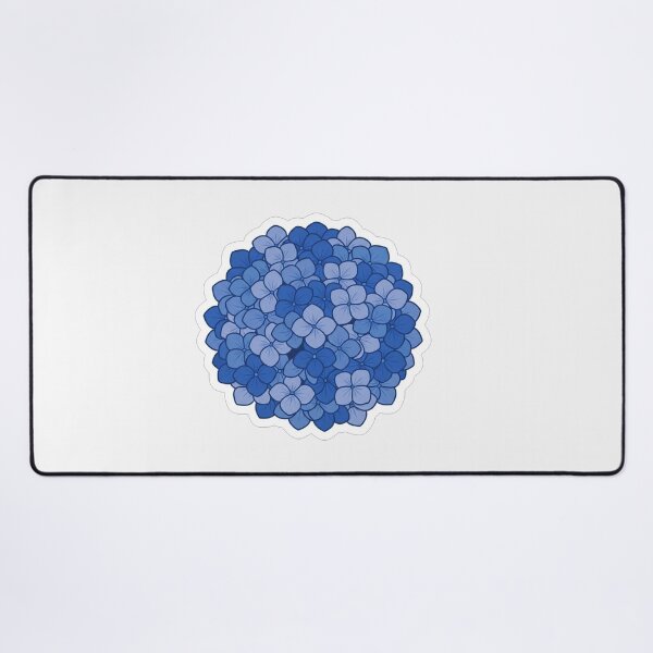 Item preview, Beautiful Blue Hydrangea Flower Blossom Illustration designed and sold by Owcomm.
