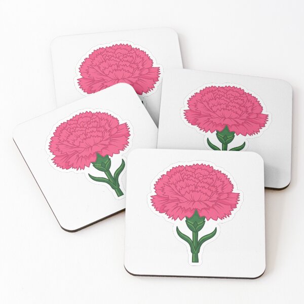 Item preview, Vibrant Pink Carnation Flower Illustration designed and sold by Owcomm.