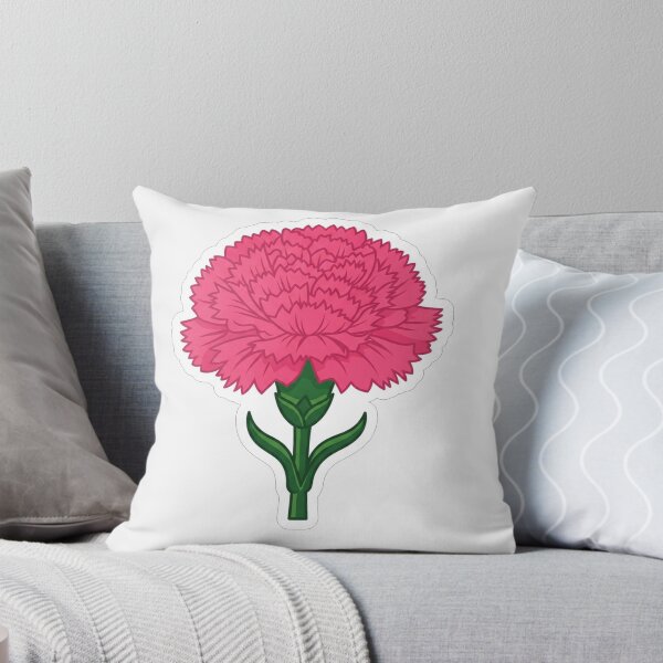 Item preview, Vibrant Pink Carnation Flower Illustration designed and sold by Owcomm.