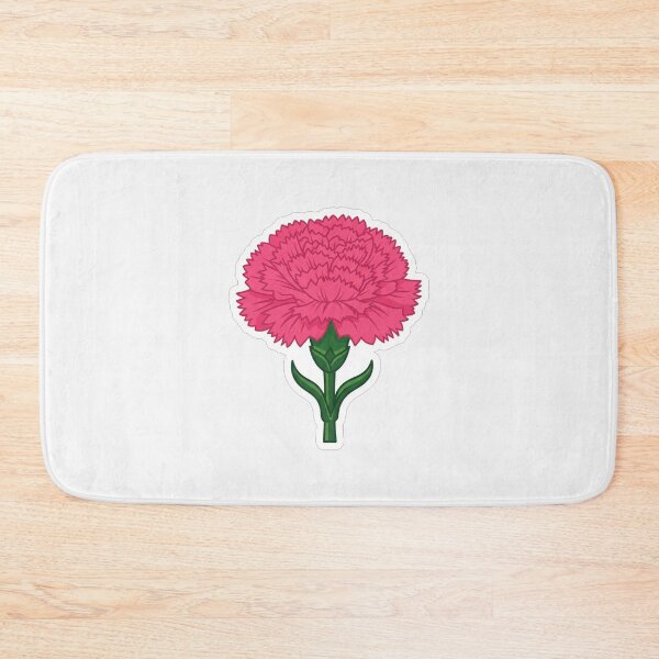 Item preview, Vibrant Pink Carnation Flower Illustration designed and sold by Owcomm.