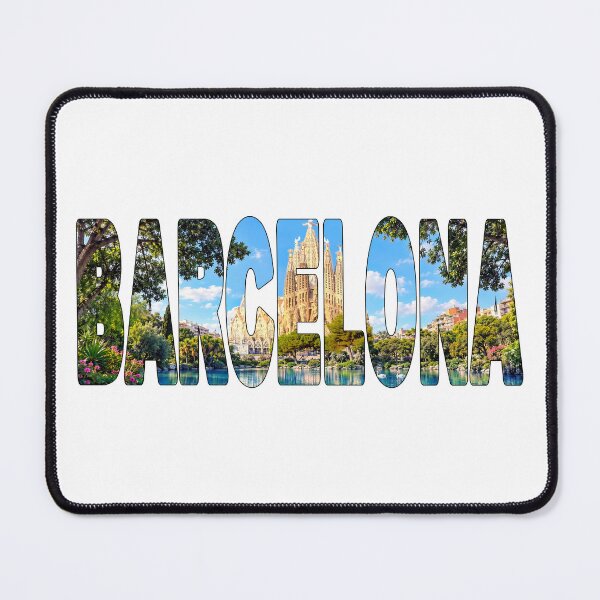 Item preview, BARCELONA - Spain Souvenir Sticker Shirt Sagrada Familia Lake View designed and sold by Adam Gormley.