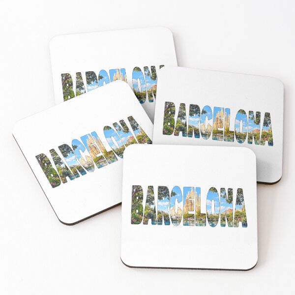 Item preview, BARCELONA - Spain Souvenir Sticker Shirt Sagrada Familia Lake View designed and sold by Adam Gormley.