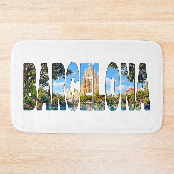 Item preview, BARCELONA - Spain Souvenir Sticker Shirt Sagrada Familia Lake View designed and sold by Adam Gormley.