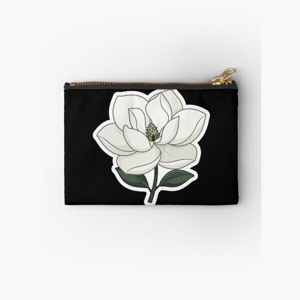 Item preview, Elegant White Magnolia Flower Botanical Illustration designed and sold by Owcomm.