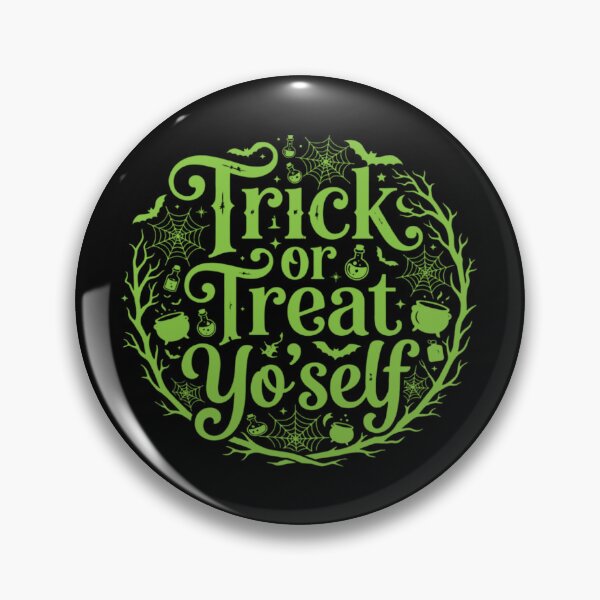 Item preview, Trick or Treat Yo'self, Funny Halloween gift designed and sold by CloudyPress.