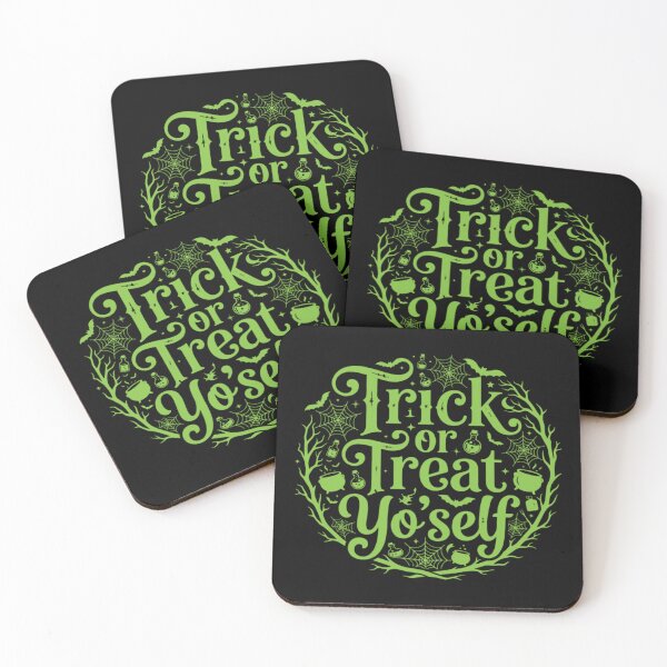 Item preview, Trick or Treat Yo'self, Funny Halloween gift designed and sold by CloudyPress.