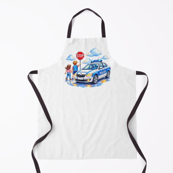 Item preview, Police car in operation designed and sold by bambinella.de.