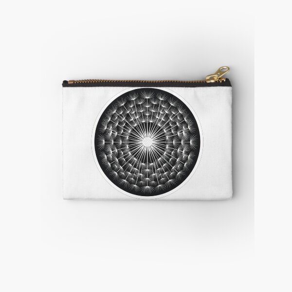 Item preview, Geometric Dandelion Mandala Floral Circle Illustration designed and sold by Owcomm.