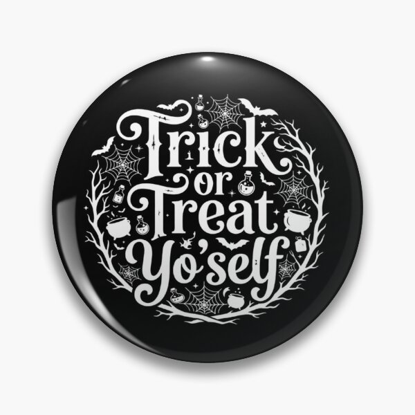 Item preview, Trick or Treat Yo'self, Funny Halloween gift designed and sold by CloudyPress.