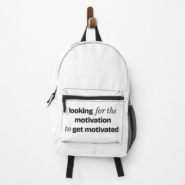 Item preview, Looking for the Motivation to Get Motivated Funny Quote designed and sold by Horningamere.