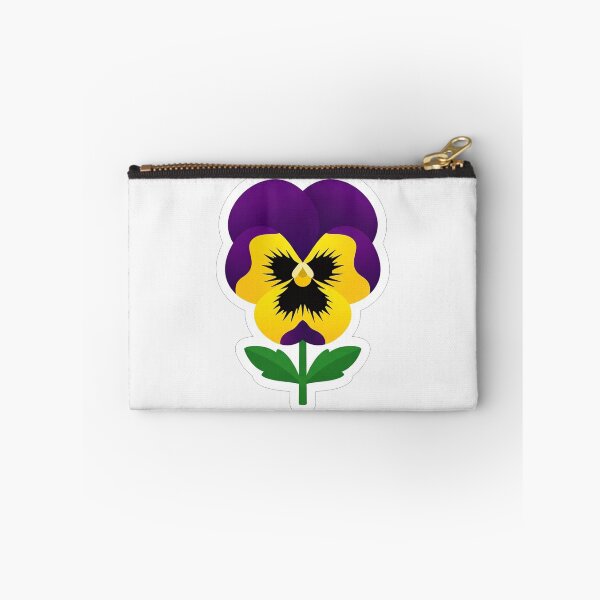 Item preview, Vibrant Purple and Yellow Pansy Flower designed and sold by Owcomm.