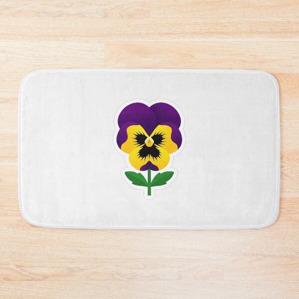 Item preview, Vibrant Purple and Yellow Pansy Flower designed and sold by Owcomm.