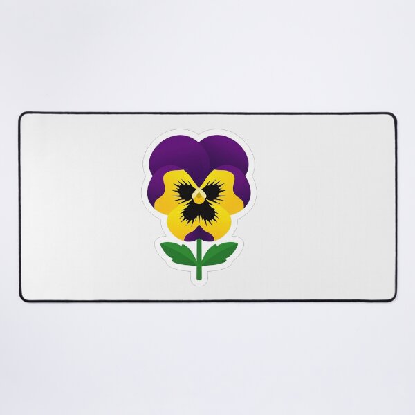 Item preview, Vibrant Purple and Yellow Pansy Flower designed and sold by Owcomm.