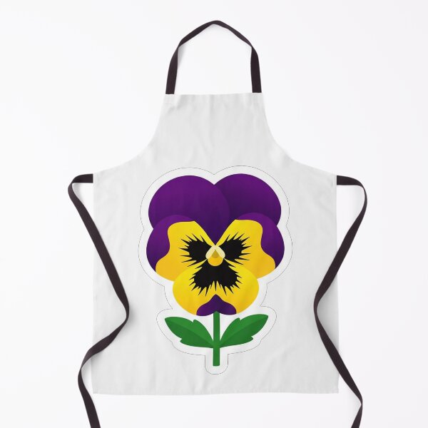 Item preview, Vibrant Purple and Yellow Pansy Flower designed and sold by Owcomm.