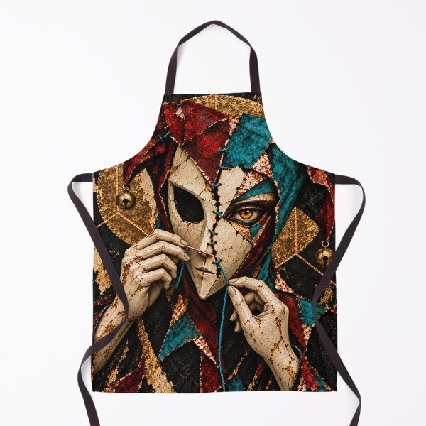 Item preview, Behind the Cracked Jester Mask designed and sold by Qenlo.
