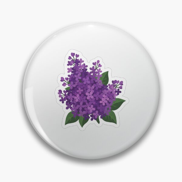 Item preview, Beautiful Purple Lilac Flowers Blossom Illustration designed and sold by Owcomm.