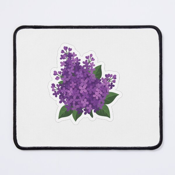Item preview, Beautiful Purple Lilac Flowers Blossom Illustration designed and sold by Owcomm.