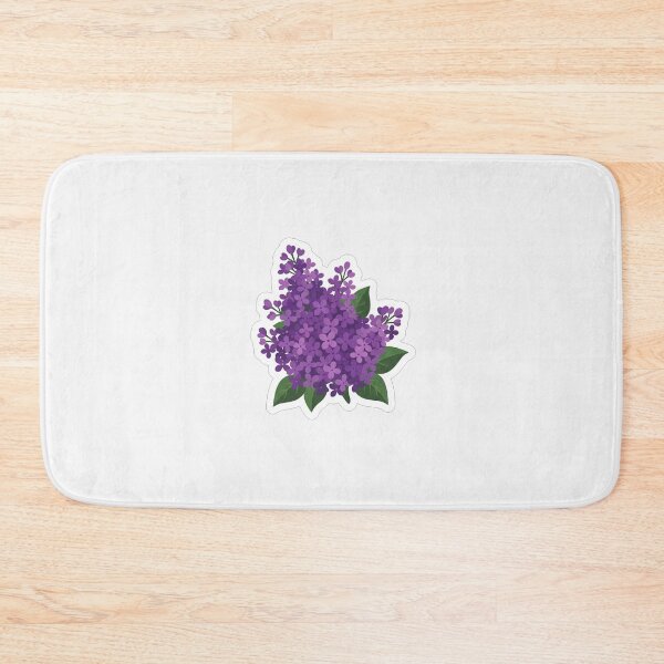 Item preview, Beautiful Purple Lilac Flowers Blossom Illustration designed and sold by Owcomm.