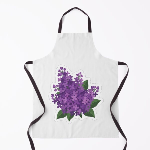Item preview, Beautiful Purple Lilac Flowers Blossom Illustration designed and sold by Owcomm.