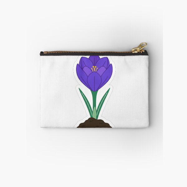Item preview, Vibrant Purple Crocus Spring Flower Illustration designed and sold by Owcomm.