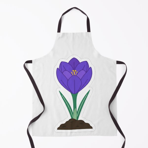 Item preview, Vibrant Purple Crocus Spring Flower Illustration designed and sold by Owcomm.