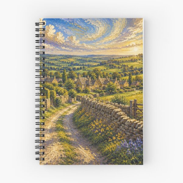Item preview, Wander the World Rustic English Countryside Landscape designed and sold by BreezyDawnDesigns.
