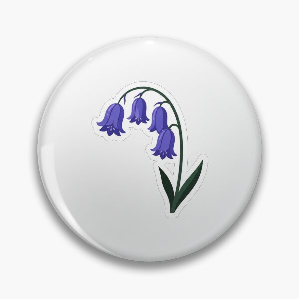 Item preview, Beautiful Blue Bellflower Botanical Illustration Art designed and sold by Owcomm.