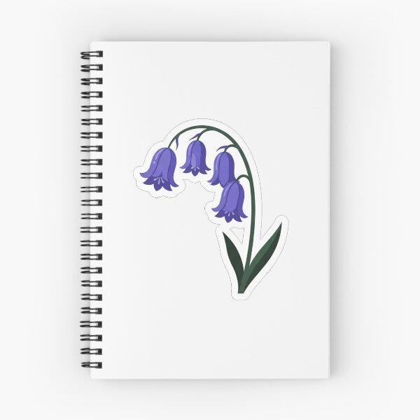Item preview, Beautiful Blue Bellflower Botanical Illustration Art designed and sold by Owcomm.