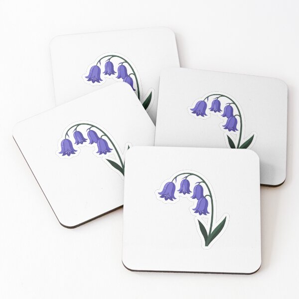 Item preview, Beautiful Blue Bellflower Botanical Illustration Art designed and sold by Owcomm.