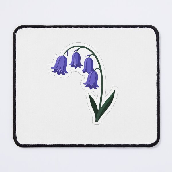 Item preview, Beautiful Blue Bellflower Botanical Illustration Art designed and sold by Owcomm.