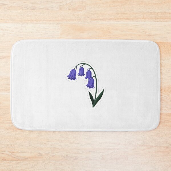 Item preview, Beautiful Blue Bellflower Botanical Illustration Art designed and sold by Owcomm.