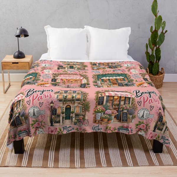 Item preview, Bonjour Paris designed and sold by NoExcusesTraveller .